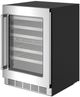 Thor Kitchen® 24" 4.91 Cu. Ft. Stainless Steel Dual Zone Wine Cooler -4