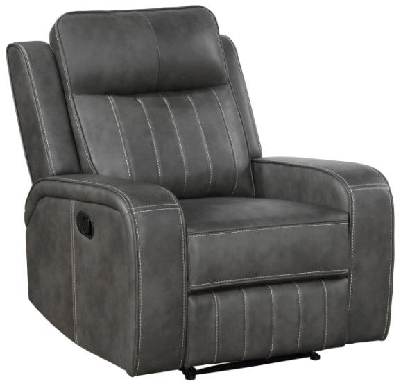 Coaster® Raelynn Gray Recliner-0