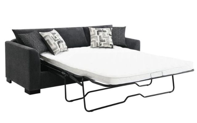 Coaster® Storey Dark Gray Upholstered Sectional Chaise Sofa-2