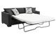 Coaster® Storey Dark Gray Upholstered Sectional Chaise Sofa-2