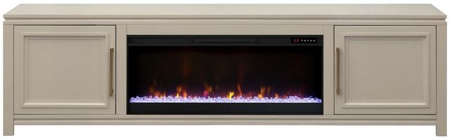 Legends Home The Cove Khaki 95" Fireplace Console-0