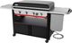 Weber® Slate® 4-Burner Black Natural Gas Freestanding Griddle-4