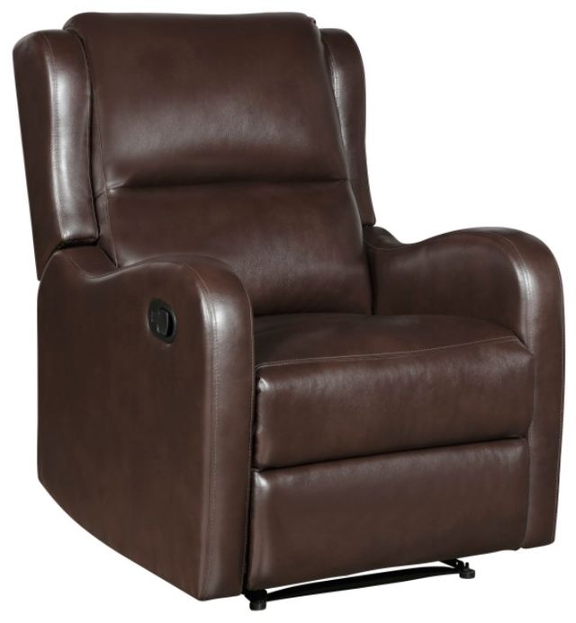 Homelegance® Durant Brown Manual Recliner-0