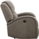 Mazin Furniture Foxcroft Brown Power Reclining Chair-3