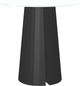 Amisco Customizable Gemma 42" Round Bar Height Pub Table with 0.5" White Glass Top-0