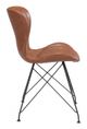Zuo Modern Gabby Vintage Brown Dining Chair-2