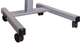 Chief® Silver Large Confidence Monitor Cart-Silver-1