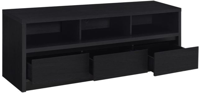 Coaster® Rutland Black 3-Drawer TV Stand Media Console-3