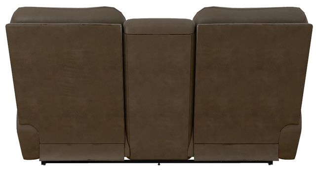 La-Z-Boy® Trouper Mink Manual Reclining Loveseat with Console-3