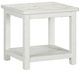 Liberty Furniture Backroads Parchment Brown End Table with Weathered White Base-0