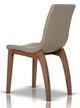 VIG Furniture Liev 2-Piece Brown/Beige Dining Chair Set-1