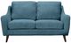Mazin Furniture Kitchener Light Blue Loveseat-1