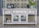 International Furniture Direct Aruba White TV Stand-1