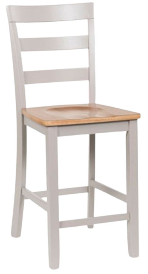 Signature Design by Ashley® Gesthaven 5-Piece Gray/Natural Counter Table Set-2