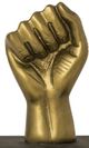 Moe's Home Collection Bronze Fist Sculpture-1