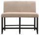 Modus Furniture Yosemite Beige/Black Counter Banquette-2