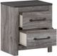 Signature Design by Ashley® Bronyan Dark Gray Nightstan-1