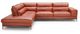 VIG Furniture Divani Casa Kudos Red Left Arm Facing Chaise Sectional Sofa-0