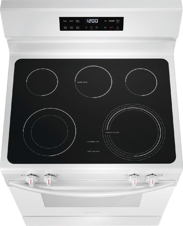 Frigidaire® 30" White Freestanding Electric Range-3