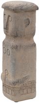 A & B Home Stone Gray 13" Vintage Stone Tribe Figure-4