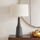 Uttermost® Slovis Charcoal Gray Table Lamp-1
