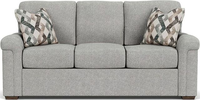 Flexsteel® Blanchard Silver Ash Sofa-1