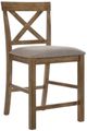 ACME Furniture Martha II Tan/Weathered Oak Counter Chair-0