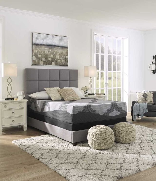 Sierra Sleep® by Ashley® 12" Hybrid Firm Tight Top King Mattress in a Box-4