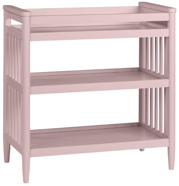 Westwood Design Modern Nursery Pink Changing Table-0