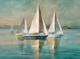 Stylecraft Sailboats at Sunrise Wall Art-1