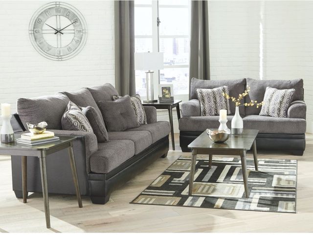 Signature Design by Ashley® Millingar Smoke Loveseat-4