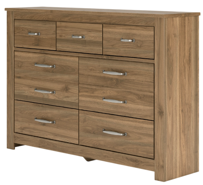 Ashley® Zanbrook Brown Dresser | Furniture and ApplianceMart