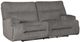 Signature Design by Ashley® Coombs Charcoal Two Seat Reclining Power Sofa-0