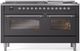 Ilve® Nostalgie II Series 60" Graphite Matte Pro Style Dual Fuel Range-0