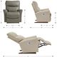 La-Z-Boy® Rowan Oyster Power Rocking Recliner with Headrest and Lumbar-2