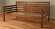 Kodiak Furniture Boho Linen Stone/Barbados Twin Daybed with Mattress-3