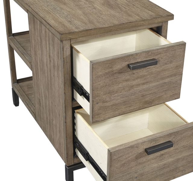 aspenhome® Trellis Desert Brown Chairside Table-3
