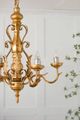A & B Home Gold Classic Vintage Six-Light Chandelier-5