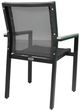 CabanaCoast® Customizable Skye Aluminum Outdoor Dining Chair-2