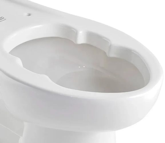 American Standard Priolo White Top Spud Back Outlet Elongated EverClean® Bowl with Bedpan Lugs 1.1 – 1.6 gpf (4.2 – 6.0 Lpf-1