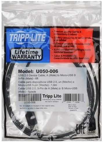 Tripp Lite 6 Ft. USB to Micro USB-0