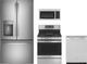 GE® 4 Piece Kitchen Package-Stainless Steel-0