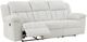Signature Design by Ashley® Frohn Snow Manual Reclining Sofa-0