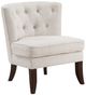 Homelegance® Melrose Beige/Espresso Accent Chair-0