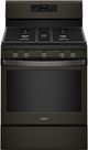 Whirlpool® 30" Free Standing Gas Range-Fingerprint Resistant Black Stainless-0