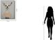 Classy Living Contemplative Glamorous Pup in Pearls Wall Art-2