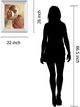 Classy Living Carol Robinson Beauty Of Love I 22"W Wall Art-2