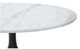 Renwil® Loveada White Marble Top Coffee Table with Matte Black Base-1