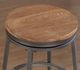 American Woodcrafters Stockton Golden Oak/Slate Grey 30" Barstool-1