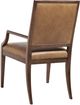 Hooker® Furniture Archives Classic Walnut/Dark Blond Upholstered Dining Arm Chair-3
